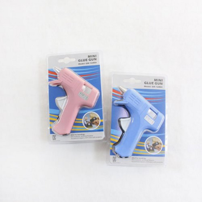 JKS 미니글루건(2컬러) - 핫멜트글루건, 1개
