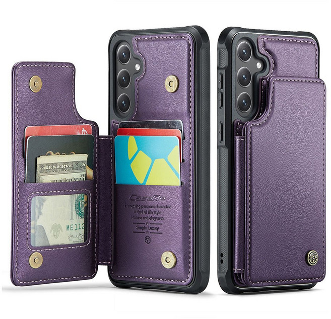 신서엔코 갤럭시 케이스 백 카드 포켓 가죽 핸드폰케이스