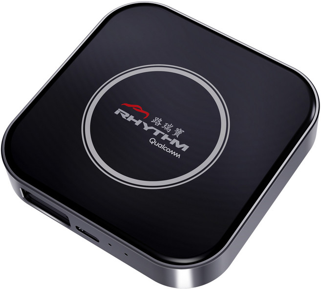 RHYTHM 路瑞寶 Carcube Plus-X CarPlay 安卓盒 (中階款), 1個, black