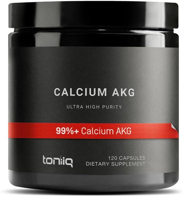 Toniiq 토니크 1800mg 고순도 칼슘 알파케토글루타레이트 Ca-AKG 보충제, 1개, 120정 - 쿠팡