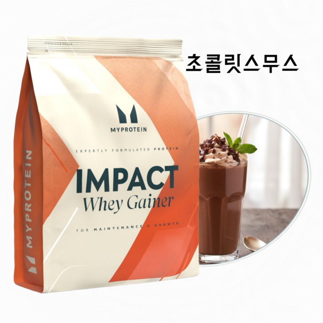임팩트 웨이 프로틴 게이너 WPI 게이너 5kg 초콜릿 스무스, 1개