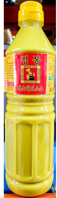 서해 머스타드 1kg 식자재 대용량 머스타드 소스, 1개
