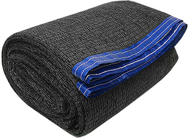 그늘애 차광막 95% 흑색 2면 4면 봉재 UV 그늘막 차광망 차양막 햇빛차단 햇빛가리개 옥상 세차장, 95% 6mx5m(4면봉재)+로프10m