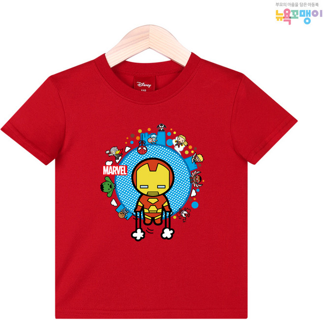 뉴욕꼬맹이 마블 반팔티(NY) P112
