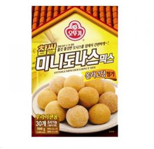 오뚜기 찹쌀 미니도나스믹스 250g x 2