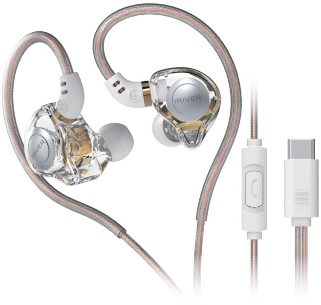 아이리버 서라운드 7.1채널 C타입 8D MUSIC 게이밍 고음질 유선 이어폰 이어셋, IGE-S2화이트, 화이트