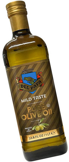 델파파 퓨어 올리브유 1000ml 엑스트라버진, 1L, 1개