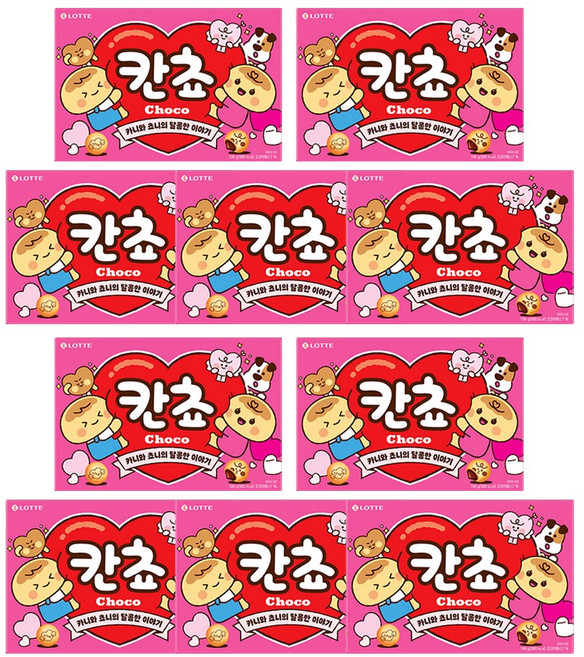 롯데 칸쵸 대용량 196g x 10개