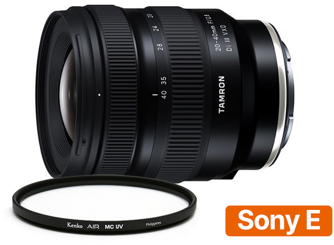 [지금사면 무상보증 3년] 탐론 20-40mm F/2.8 Di III VXD A062 소니FE 렌즈 + 겐코 AIR MCUV 67mm 필터