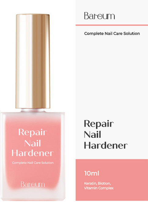 Bareum 손발톱 네일 영양제 강화제, 10ml, 1개