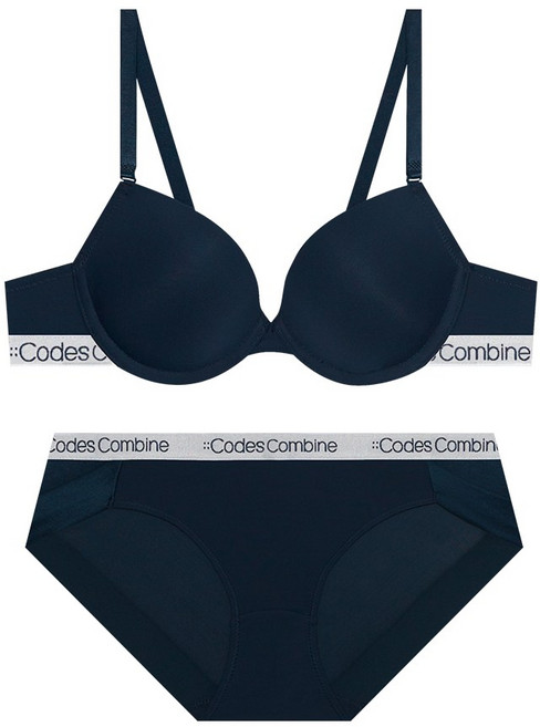 코데즈컴바인 이너웨어 아스킨 베이직 브라 팬티 세트