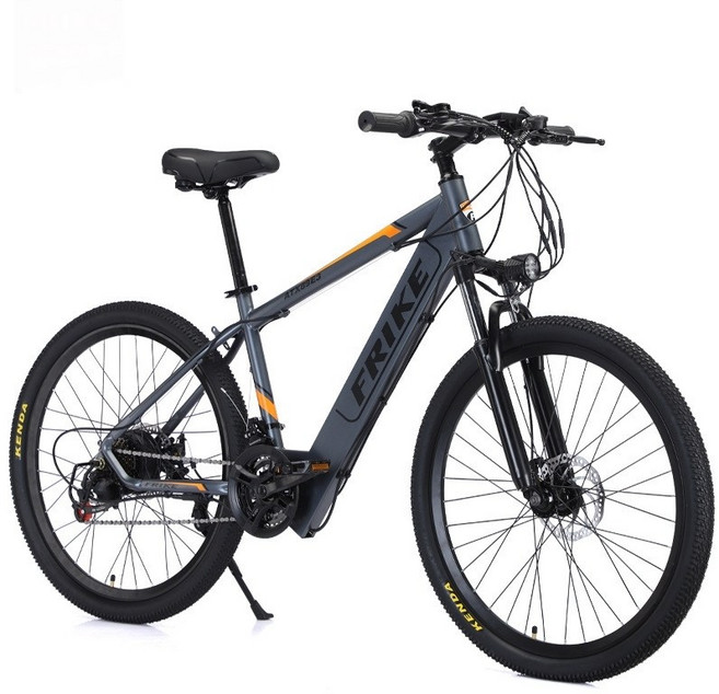 PAS 전기자전거 MTB 보조동력 출퇴근 파스 26인치 투빈스 전동 바이크, 36V 8A 30km, 블랙/그레이