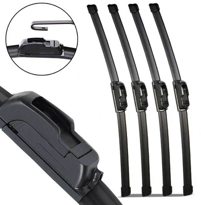 2+2 테트리카 4X 자동차 와이퍼 세트 650 2P+650 2P 셀프 4 00 시기 자동차 실리콘 dew+76386oE