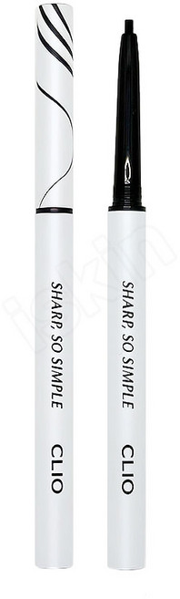 클리오 샤프 쏘 심플 워터프루프 펜슬라이너 0.14g, 002 브라운, 1개