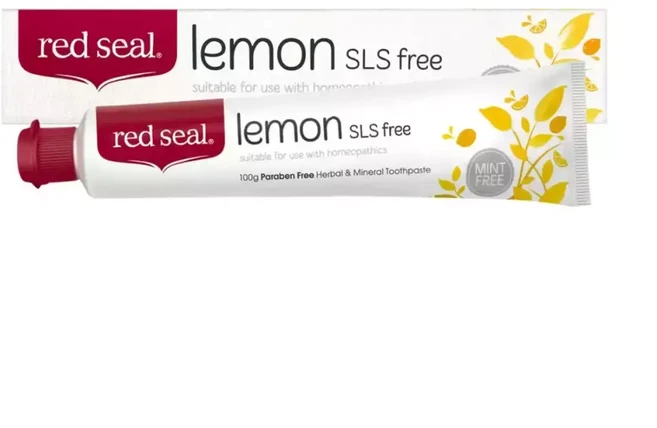 레드씰 레몬 에스엘에스 프리 치약(100g) x 2개, 100g, 1개