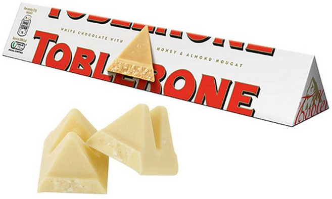 토블론 스위스 삼각 초콜릿 아몬드 허니 누가 화이트 100g 10개, 없음