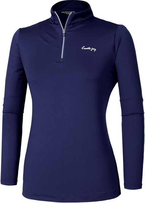 [이지바이] 여성 스판 긴팔 집업 티셔츠_등산복 에어리조이