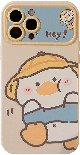 쿠잉제이 옐로우덕 아이폰 케이스