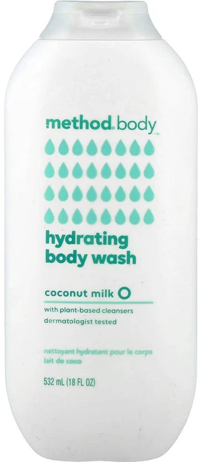 메소드 하이드레이팅 바디워시 코코넛 밀크향 532ml (18 fl oz) MTD-01944 - 쿠팡