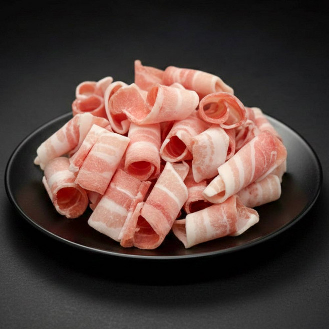 한돈 대패 삼겹살 300g, 4개
