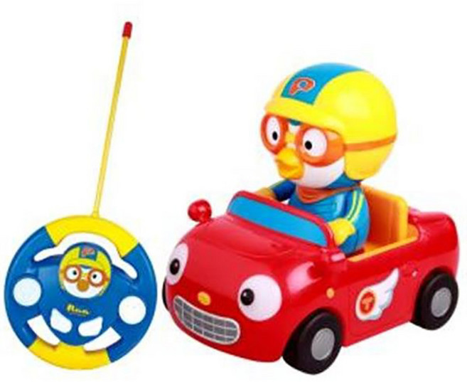 뽀로로 미니 RC카 무선조정 자동차 장난감, 1개