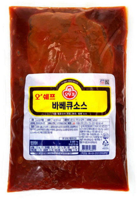 (무)오뚜기 바베큐소스(실온 1Kg, 1개