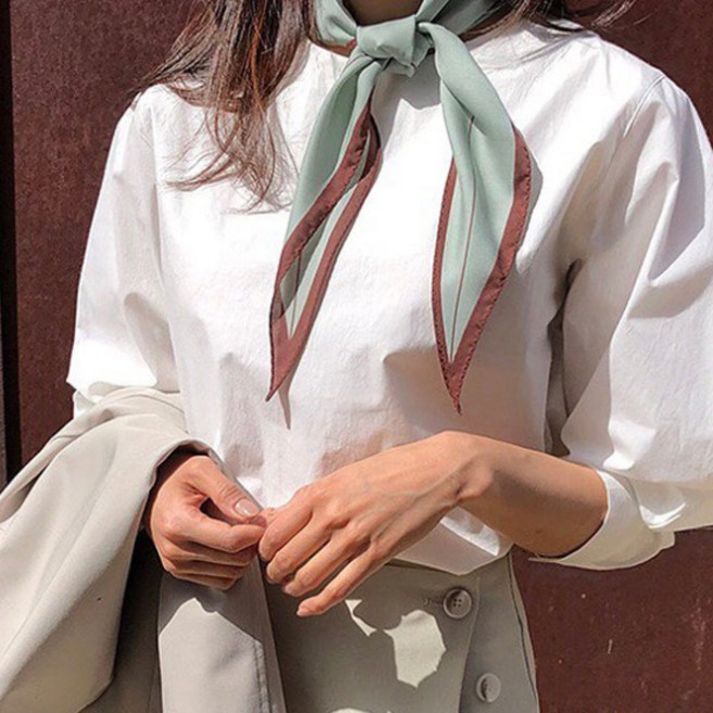 라일리 모던 라인 여성 롱스카프