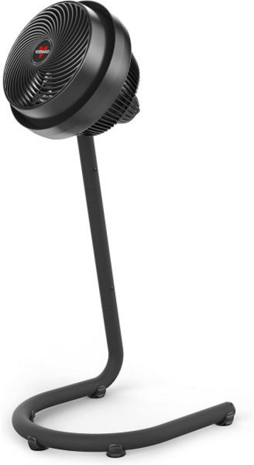 보네이도 783 풀사이즈 실내 공기 순환기 팬 높이 조절 가능 3단 속도 틸트 헤드 탈착식 그릴 에어 100피트 이동 가정용 사무실 침실용 받침대 블랙, 693 – 3 Speed, Fan, 1개