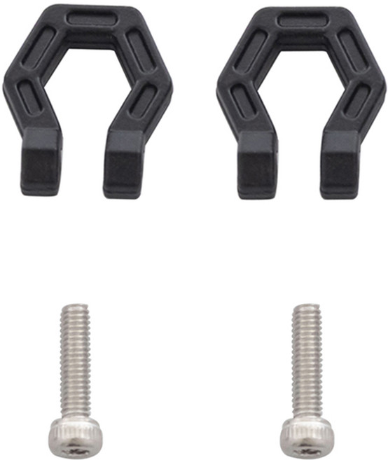 RC 크롤러 자동차 휠 부품 금속 트레일러 버클 RC 자동차 시뮬레이션 장식 도구 RC 자동차 장식 도구 업데이트 부품, 검은색, 1개