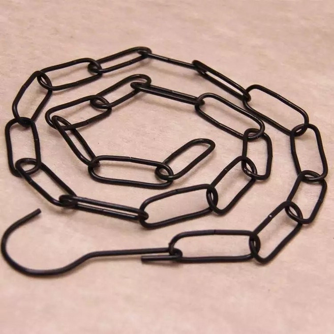 심플고리 옷걸이 바지걸이 연결 디피 옷가게전문, 5개, 블랙