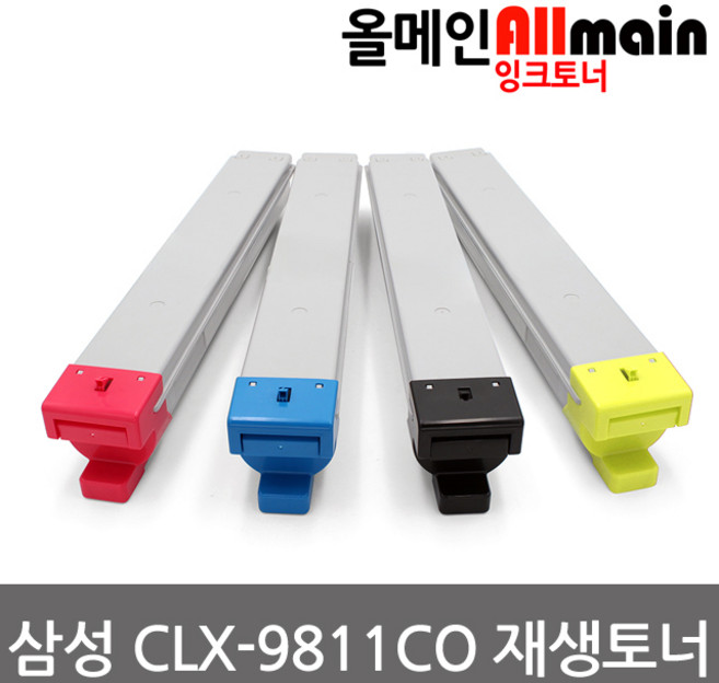 삼성 CLX-9811CO 재생토너 100%호환칩 CLT-809S, 1개, 파랑