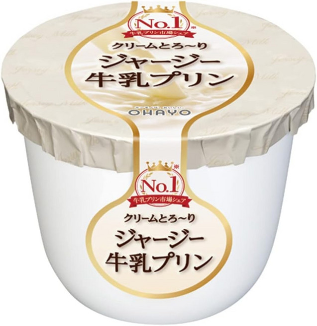 일본 오하요 ohayo 쟈지 푸딩 밀크, 16개, 115g