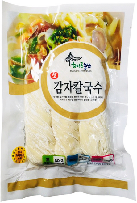 원하프감자칼국수400g/하나로총알배송, 400g, 1개
