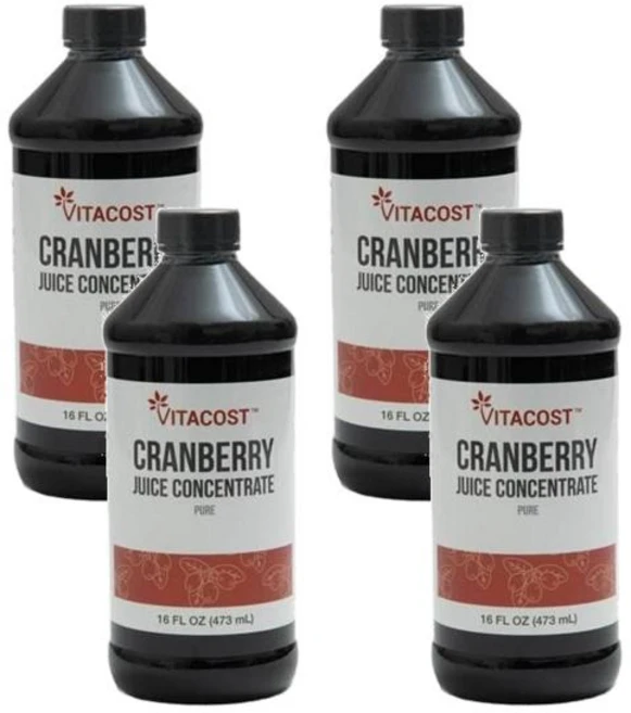 비타코스트 크랜베리 주스 컨센트레이트 퓨어 473ml, 4개 - 쿠팡