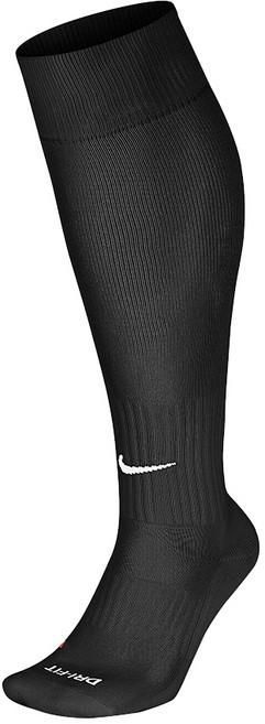 NIKE U NK ACDMY OTC 132 足球襪 DRI-FIT, SX4120001(黑),M, 黑