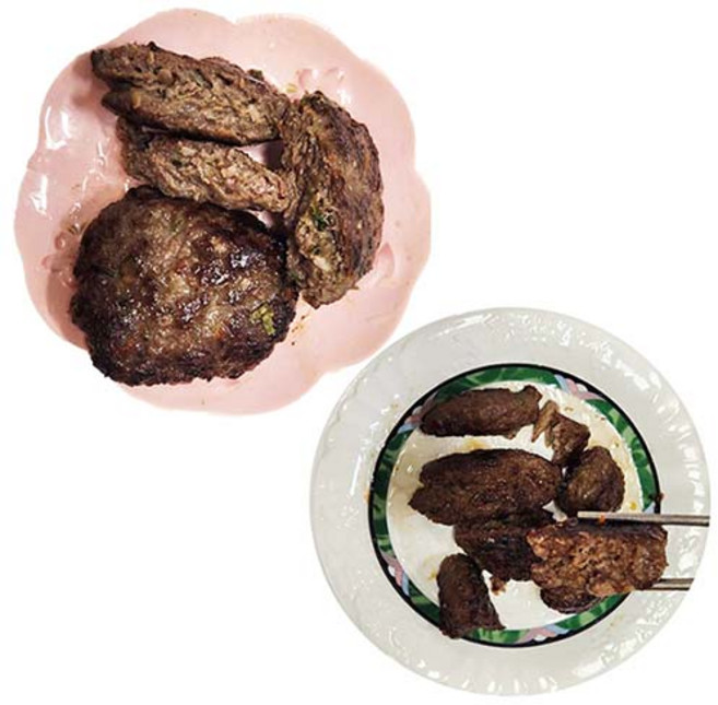 엄마손 수제 한우 떡갈비 스테이크-100g, 10개, 100g