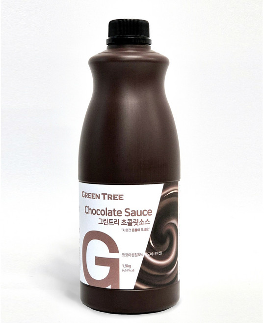 GreenTree 초콜릿 소스, 1.9kg, 1개