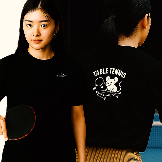 닥터노이바우어 - 드라이 라운드 티셔츠 DTRUS-25008 남녀공용 반팔티