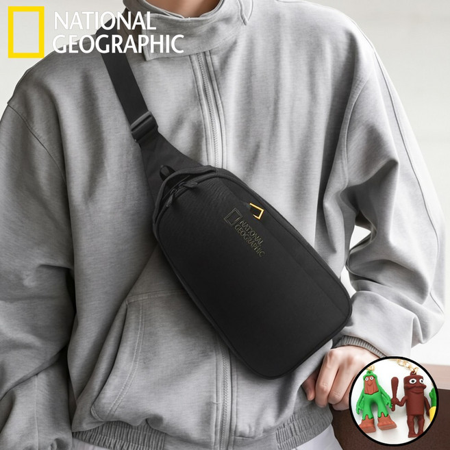 (국내매장 AS정품) 내셔널지오그래픽 슬링백 크로스백 26년신상 여행 등산 보조가방 키링증정