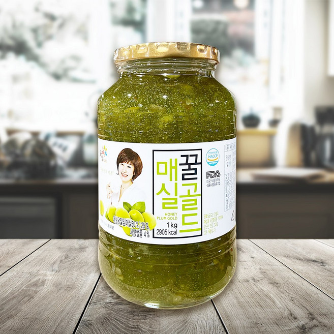 꽃샘 꿀 매실차 골드, 1개입, 1개