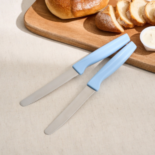 모던하우스 L 다용도 톱니형 + 민자형 과도 세트, BLUE 블루, 3세트