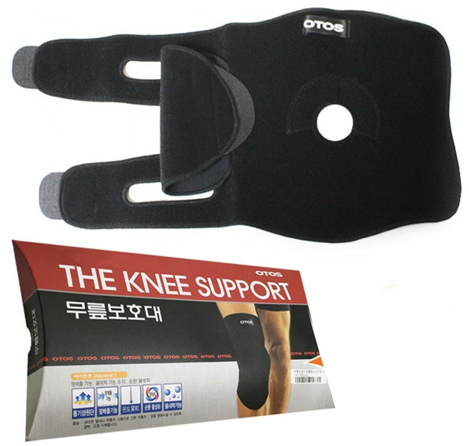 국산 무릎보호대 헬스 등산 댄스 배구 1 스쿼트 러닝, 1개