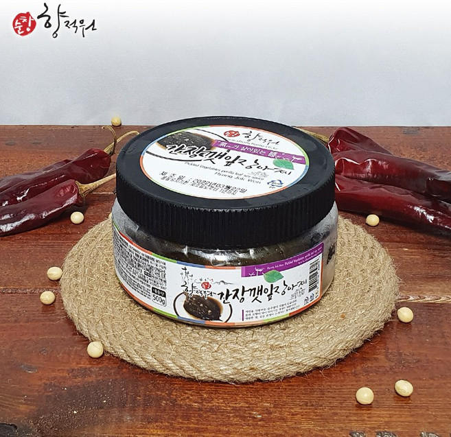 순창향적원 간장깻잎 장아찌 500g, 1개
