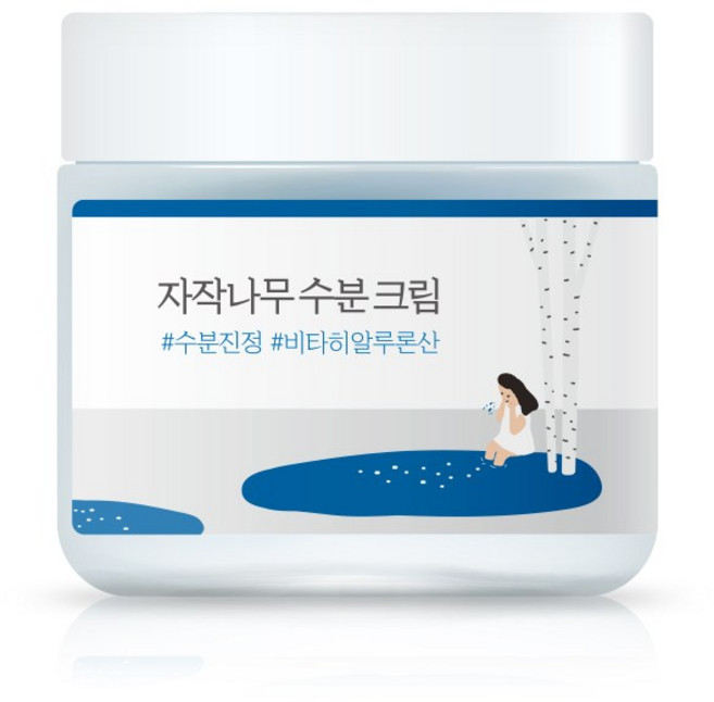 라운드랩 자작나무 수분 크림, 80ml, 1개