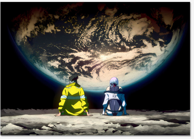 엣지러너 펠트 패브릭포스터, FP애니_엣지러너_11, A3