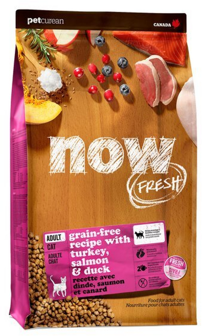 킹펫나우 NOW 그레인프리 캣 어덜트 7.2kg + 동종샘플400g, 1개