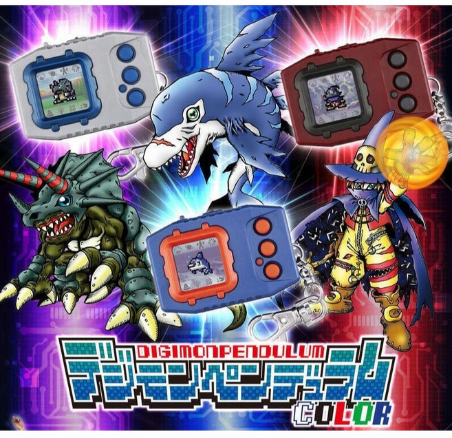 Digimon 數碼寶貝彩色對戰機, 1個, 深海救星 藍橙色Ver.2