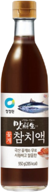 맛선생 꽃게 참치액 950g, 3개