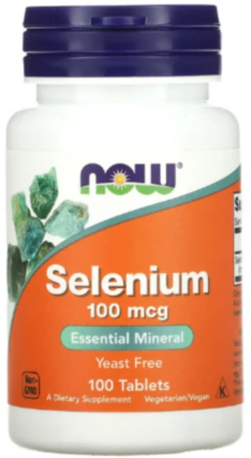 나우푸드 셀레늄 100mcg 100정, 1개 - 쿠팡