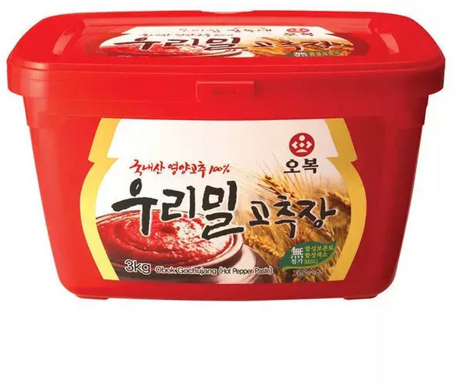오복식품 국산 우리밀 고추장 3kg 1개